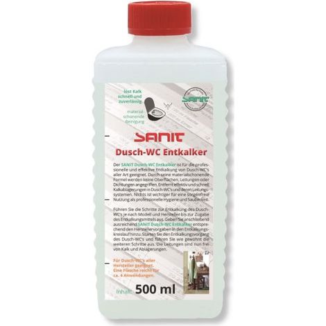 Sanit Dusch-WC Entkalker 500 ml Flasche