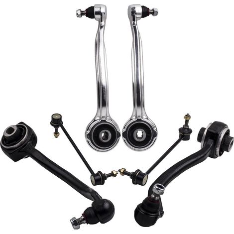 BFO – Kit de bras de suspension 6 pièces pour Mercedes-Benz Classe C W203 CLC CL203 CLK C209 – Acier et aluminium – Installation professionnelle recommandée (1/5)