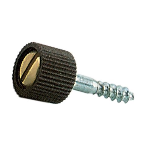 REGGIPIANO OTTONE C/GOMMA E VITE MARRONE- 250,0 pz