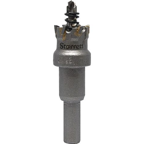 Starrett 20mm TCT Carbide Tipped Holesaw for Stainless Steel, Wood, and Plastic