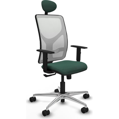 Silla de oficina piqueras y crespo Motilla malla blanca espuma alta densidad (1/2)