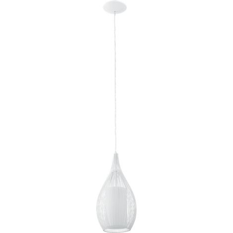 Eglo Razoni E27 Lampadario Bianco Moderno Scandinavo (1/8)