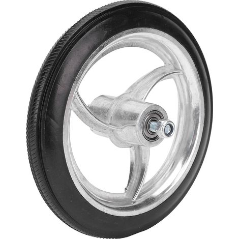 Roue avant de 7 pouces en alliage léger pour fauteuil roulant, pneu en polyuréthane antidérapant, axe de 8mm