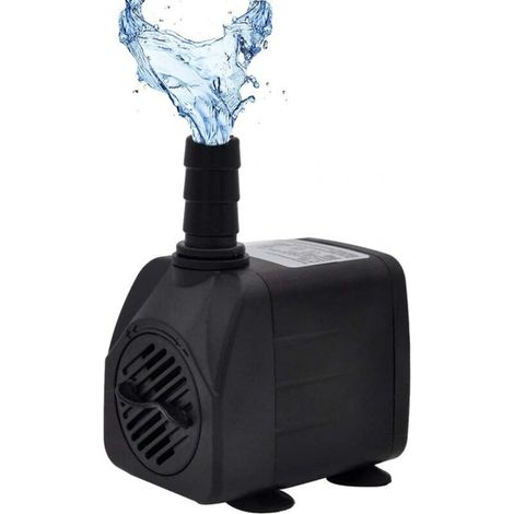 Silent submersible pump with fountain jet, 1.5 m cable, 2 nozzles GXY SZRH AC (1/5)