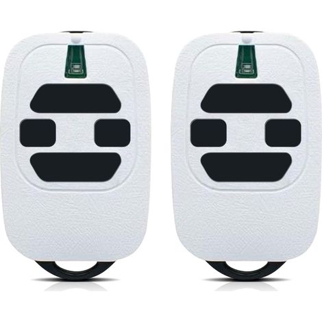 Télécommande garage 433,92 MHz DEA GTI4 (2 pièces) - Compatible portail sectionnel et enroulable - Installation facile sans fil (1/5)