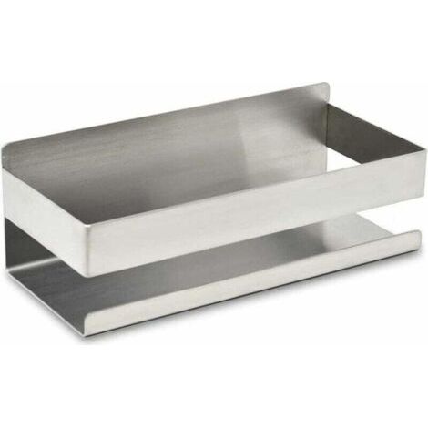Etagere salle de bain pour shampoing et gel douche Rangement douche chromé Etagere douche sans perçage Support douche à ventouse Porte savon douche argenté (1/5)
