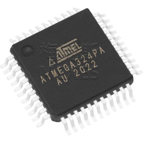 ATMEGA324PA-AU and ATMEGA169PA-AU electronic components (5 units of each)