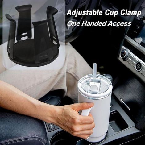 Lot de 2 Porte-gobelets de Voiture Universels Universel Voiture Porte-canette Autocollant et Porte-Bouteille pour