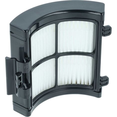 vhbw Filtro compatible con Shark Detect Pro IW1111, IW1111C, IW1120, IW1120C, IW1615, IW3110C aspiradora - filtro Hepa negro blanco