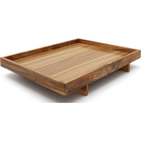 Vassoio da servizio Bredemeijer Wazuka legno 40x30 cm (1/2)