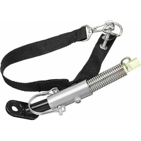 Coupleur d'attelage pour remorque de vélo coudé pour la Plupart des remorques de vélo,Attache de remorque de vélo pour Les Chiens d'enfants, Accessoire de vélo (1/5)