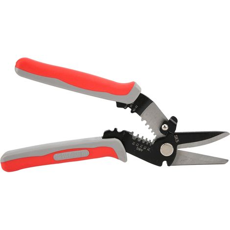 Pince à sertir, pince à dénuder, coupe-câbles, outil multifonction pour électricien SK5-8 pouces (1/5)
