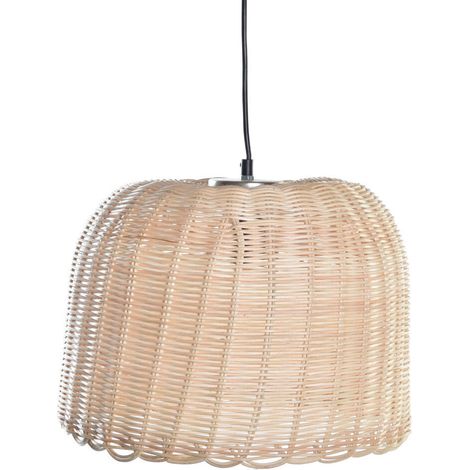 Lampara Techo Ratan 39X39X30 Natural (1/5)