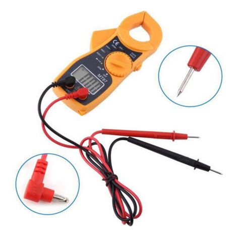 Pince multimètre numérique LCD professionnel multimètre voltmètre ampèremètre ohmmètre Portable multifonction testeur durable (1/5)