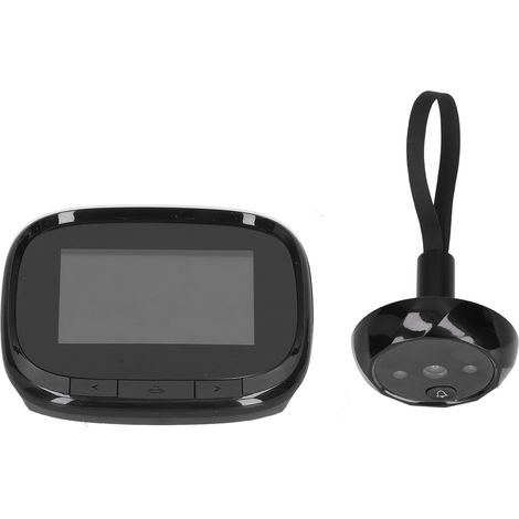 Sonnette vidéo électronique 2,4 pouces pour la maison, grand angle de 90 degrés, avec moniteur LED. (1/5)