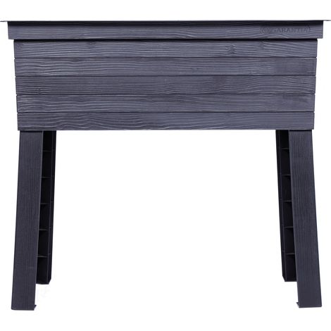 GARANTIA URBAN huerto elevado para balcón antracita-marrón