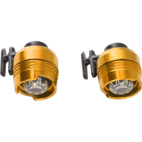 Lot de 2 lampes avant pour chaussures, 3 modes d'éclairage, étanchéité IPX5, alliage d'aluminium léger, lampe frontale pour chaussures (1/5)