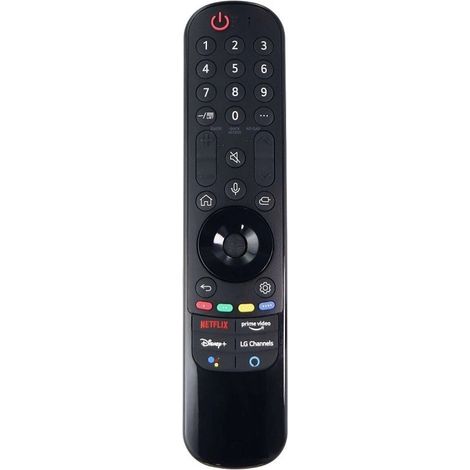 Télécommande pour téléviseur compatible LG MR21GA MR22GA sans fonction vocale télécommande vocale de remplacement (1/4)