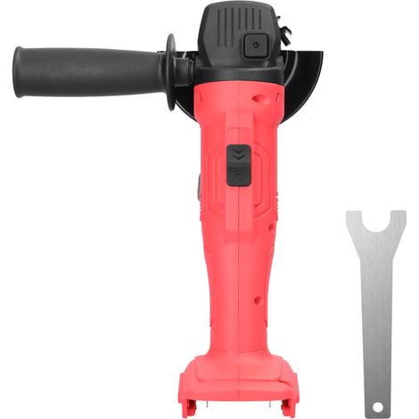 Meuleuse d'angle électrique sans fil 100/125 mm, 11 500 tr/min, 800 W, multifonctionnelle, avec poignée latérale, idéale pour les petits travaux de bricolage, le bois, le carrelage et la découpe/polis (1/5)
