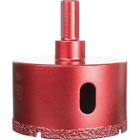 Diamantés Scie Cloche Foret, Coupe-Trou de Performance pour Verre/Tuile/Granit/Marbre (60mm) (1/5)