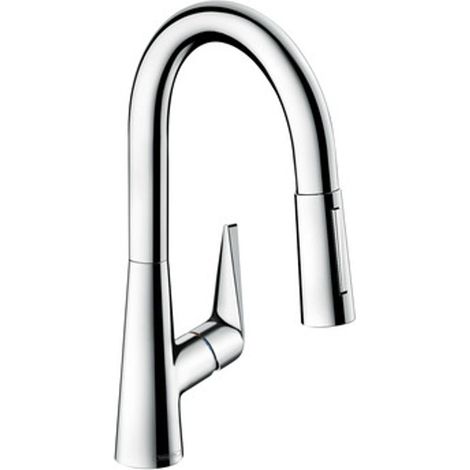 Grifo de cocina con HANSGROHE Talis M51 160 chorro cromado de 2 chorros