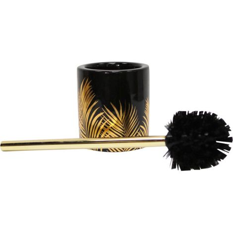 Brosse WC Imprimée "Orbella" 40cm Noir (1/3)