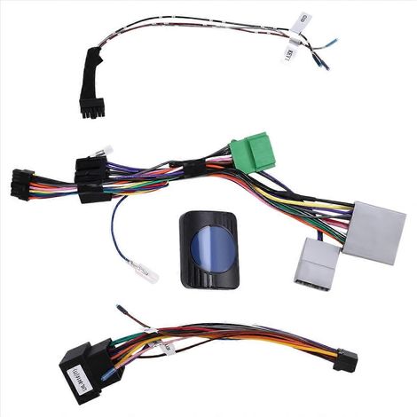Autoradio-Kabeladapter für Limousinen, Stereo-Kabelbaum, ISO-Anschluss, einfache Installation, Auto-Verkabelungssatz. (1/5)