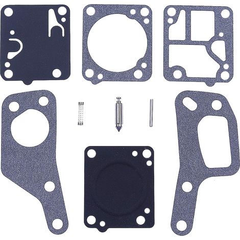 Kit de réparation de joint de carburateur Adefol compatible avec McCulloch Mini Mac 110 120 130 140, pièces de rechange pour tronçonneuse Zama RB19 M1 M7 (1/5)