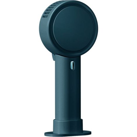AMXCNOY Mini-USB-Ventilator, wiederaufladbar, tragbar, 3 Geschwindigkeitsstufen, persönlicher Tischventilator mit Standfuß und eingebautem Akku (1/5)