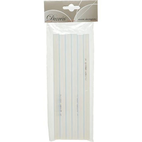 Klebestifte für Heißklebepistole transparent Ø 1,1 x 20 cm - 6er Pack (1/2)