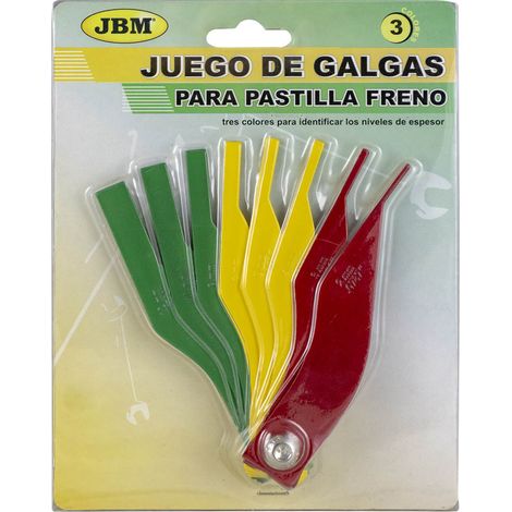 JUEGO DE GALGAS PARA PASTILLA FRENO JBM52455