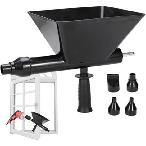 Machine À Coulis De Ciment, Portable Pulvérisateur De Mortier Jointoyeuse Pistolet À Calfeutrer Électrique De Ciment, Mortier Faisant La Machine D'applicateur De Coulis pour La Brique avec 4 Embouts (1/5)