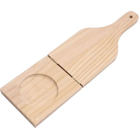 Bananenpresse aus Holz für Kochbananen, Presswerkzeug, Lebensmittelmühle, Küchenutensilien, Gadgets zum Zubereiten gefüllter Kochbananen (1/5)