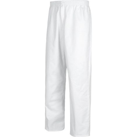 Pantalón sanitario unisex hipoalergénico y de tacto suave WORKTEAM B9311 M Blanco