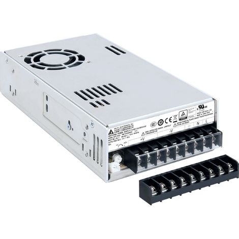 PMF-5V320WCGB: Modulares Netzteil 5V/55A, PFC, vertikale Anschlüsse