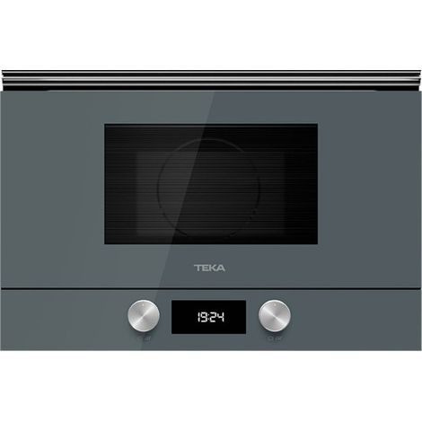 Microondas Integrable Teka ML 8220 BIS L ST 22L con Grill Gris Oscuro (1/5)