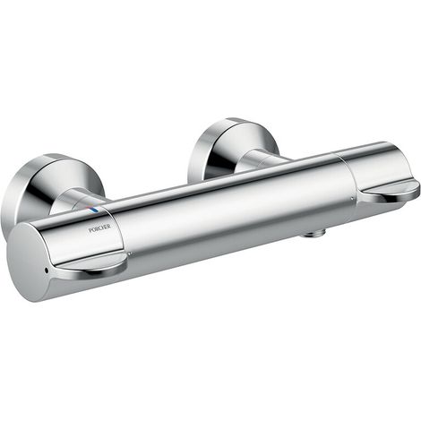 Barre de maintien coudée 135° en aluminium teinte blanche Bailleron Ø 32 mm à 2 points de fixation invisibles 400x400 mm - PELLET ASC