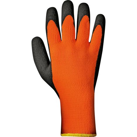 SIR SAFETY SYSTEM POWER THERMO Gants de protection contre le froid orange Taille 10 Lot de 12 paires