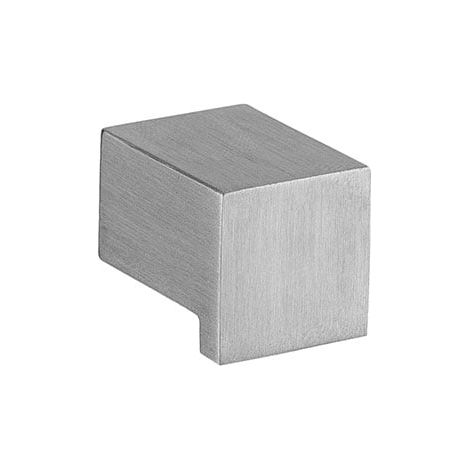 IN2211819 Tirador In.22.118.19Mm  - Inox  - DADO - Pomo cuadrado para mueble