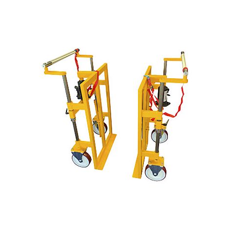 Elevador gemelo hidráulico carga máx 2800 kg poliuretano