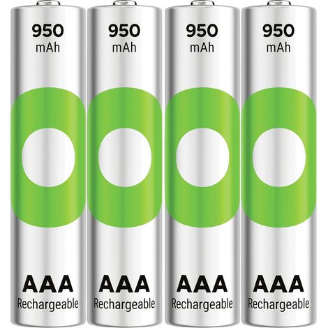 GP ReCyko Micro (AAA)-Akku NiMH 950 mAh 1.2 V 4 St. (1/5)