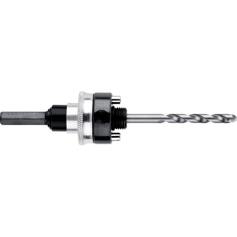 Metabo Adapter SW9/ 5/8 -18 UNF, Ø 32-152 mm, HM, für Lochsägen, incl. Zentrierbohrer (1/2)