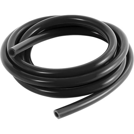 Tuyau en silicone universel sous vide, haute performance pour la plupart des voitures (Noir) (1/5)