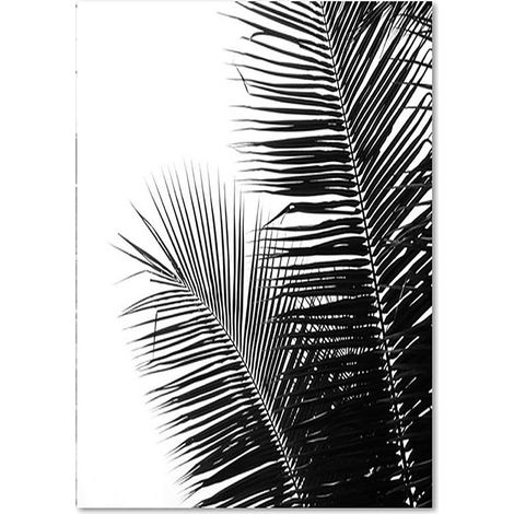Tableau feuilles de palmier 2 - 50 x 70 cm
