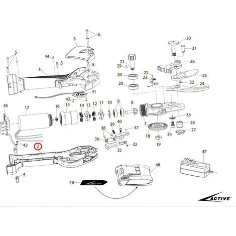Cárter izquierdo con tijeras ORIGINAL ACTIVE modelo tigercut 35 025943