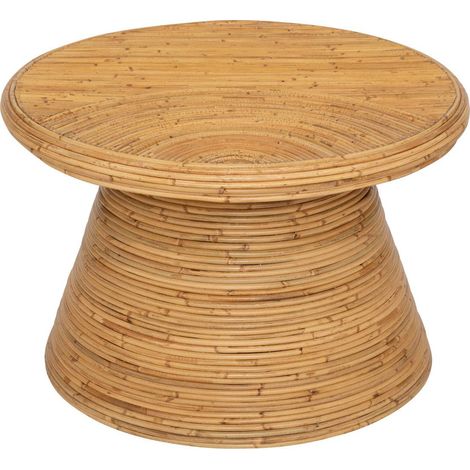 Tavolino beige tanae 70x70x45cm - Atmosphera créateur d'intérieur (1/3)