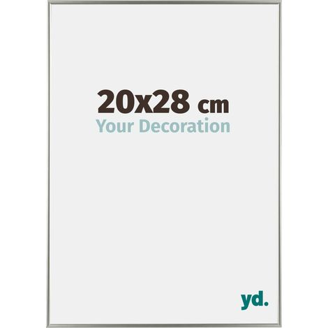 yd. - Cadre photo 20x28 - Champagne - Plastique - Evry
