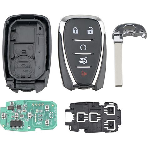 Llave inteligente para coche con control remoto de 5 botones y 315 MHz, compatible con Equinox 2018 y 2019 (HYQ4AA).