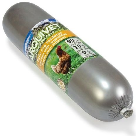 ARQUIVET POLLO CON VERDURA 500gr.