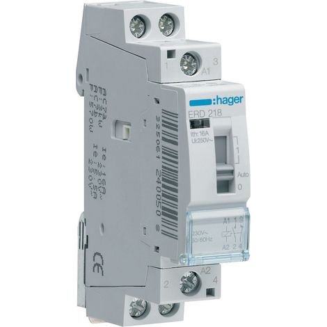 Relé de instalación 16A 230V AC 1NO1NC ERC218